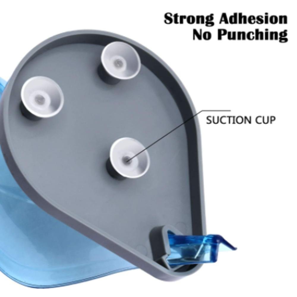 1097 Leaf Shape Soap Box Self Draining Bathroom Soap Holder - click & collect