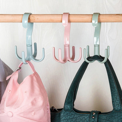1714 4 - claw Multi - function 360 Degree Rotatable Purse Rack Handbag Hanger Hook - click & collect
