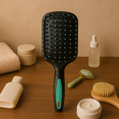 2 - in - 1 Hair Comb Brush With Mirror - click & collect