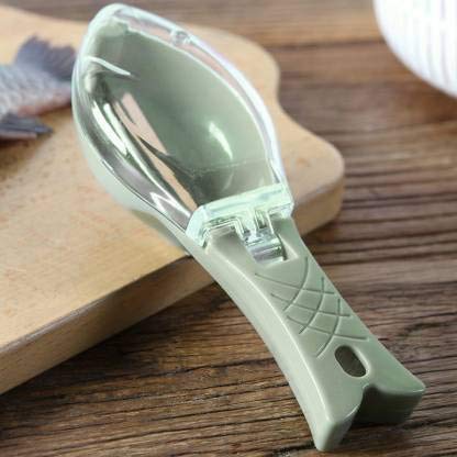2195 Fish Scale Scraper Skin Peeler Fish Tools Kitchen Gadget - click & collect