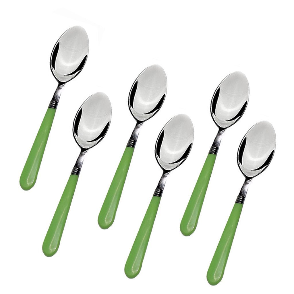 2269 Stainless Steel Spoon With Comfortable Grip Dining Spoon Set Of 6 Pcs - click & collect