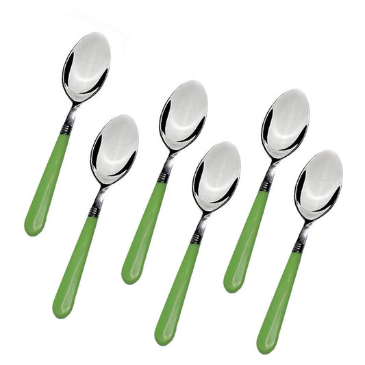 2269 Stainless Steel Spoon With Comfortable Grip Dining Spoon Set Of 6 Pcs - click & collect