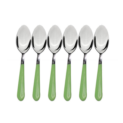 2269 Stainless Steel Spoon With Comfortable Grip Dining Spoon Set Of 6 Pcs - click & collect
