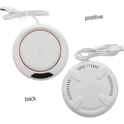 5576 Usb Warm Coaster Heated Coffee Mug Portable Office Desk Portable Cup Heater Coffee Mug Warmer Electric Cup Warmer (1 Pc) - click & collect