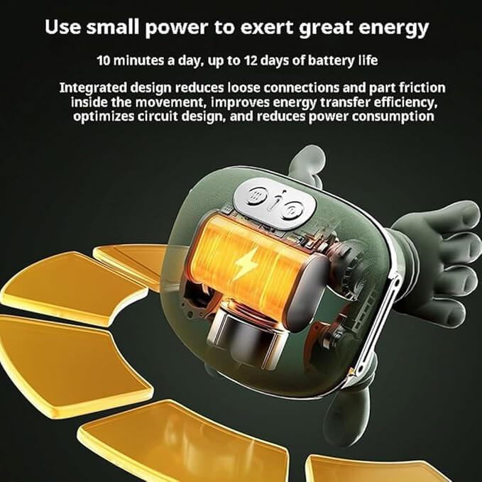 Wireless Heated Shiatsu Neck & Shoulder Massager