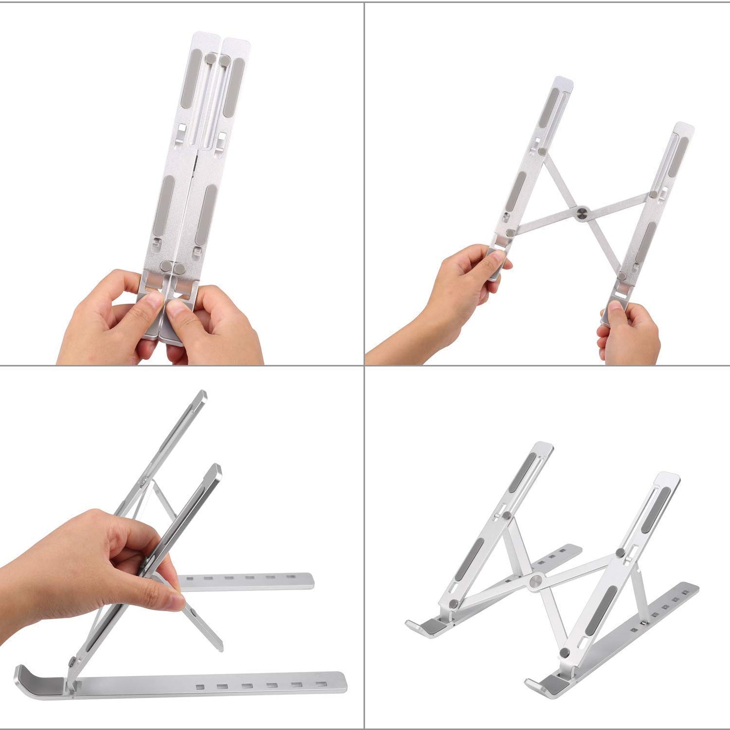 Foldable Adjustable Height Laptop Stand and Tablet Stand. for All Laptops and Tablets.