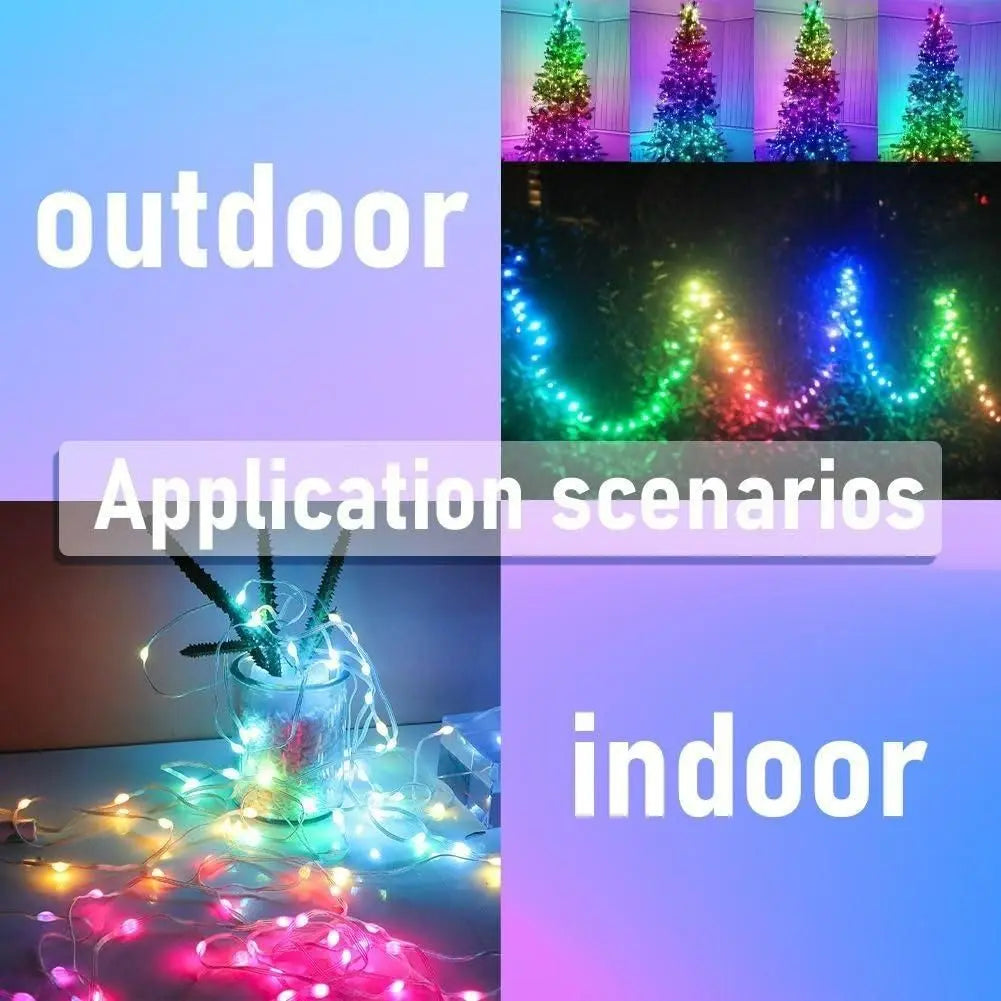 100 LED RGB Light - 10 M Multicolor String