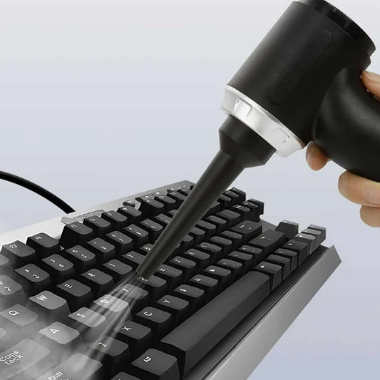 7394 3 In 1 Car Mini Vacuum Cleaner With Blower Wireless Portable Rechargeable Handheld High Power Suction Vacuum Cleaning Machine For Home Car Computer Keyboard Cordless Air Blowing Dusting - click & collect