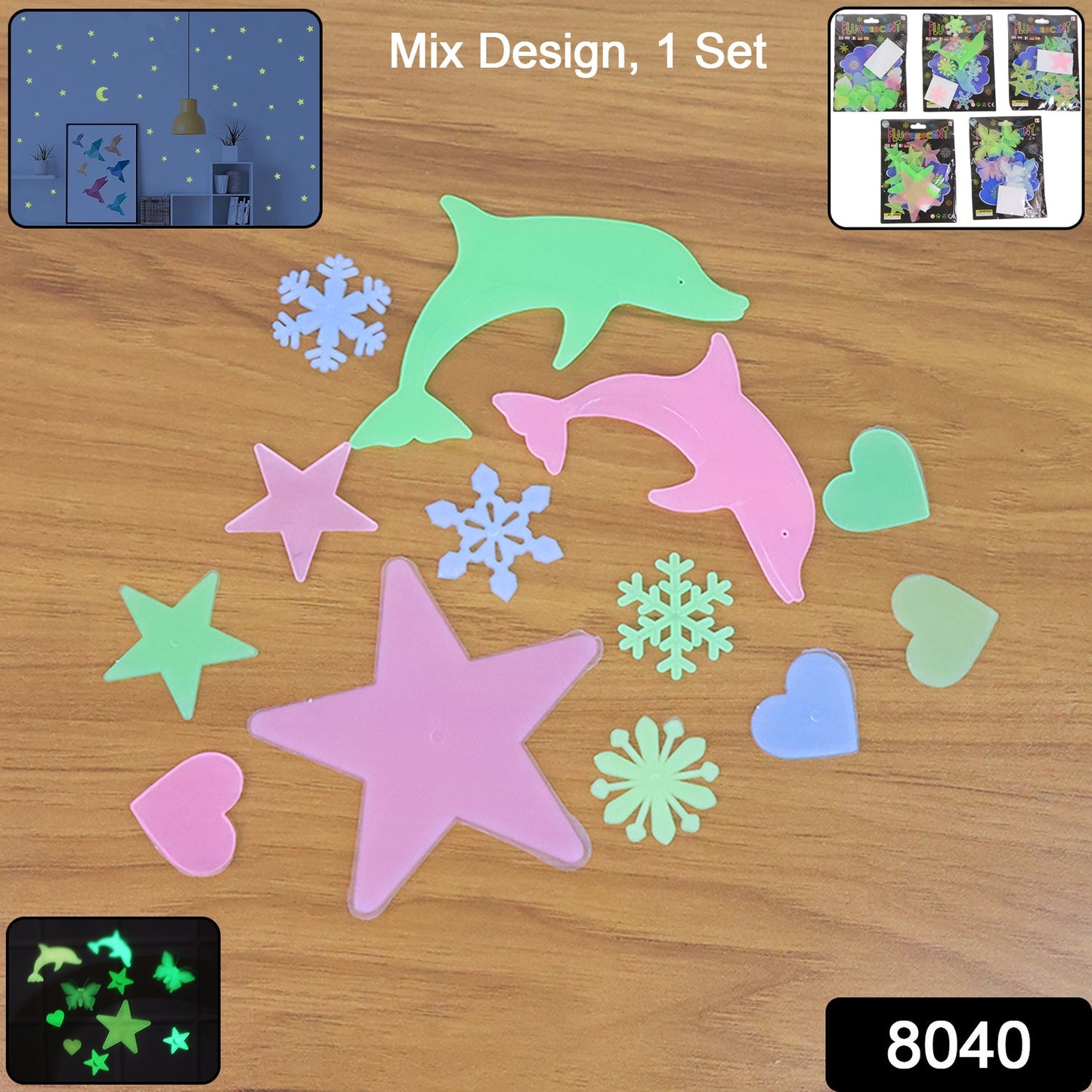 8040 Fluorescent Luminous Board With Light Fun And Developing Toy - click & collect