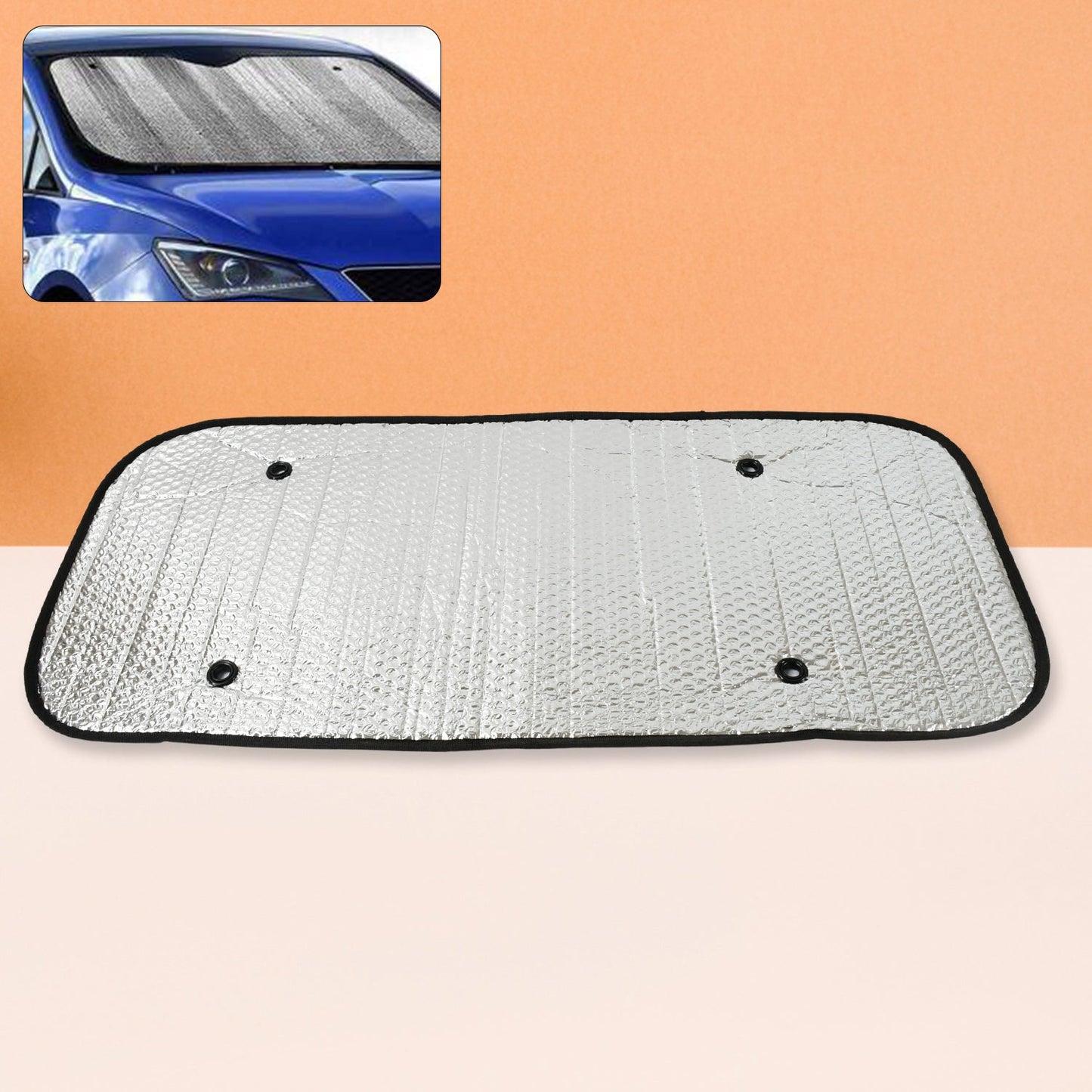 8511 Car Windshield Sun Shade Blocks Uv Rays Sun Visor Protector Keeps Your Vehicle Cool Sunshade For Cars Suvs Trucks And Vans (8035 Cm) - click & collect