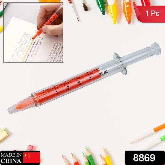 8869 Creative Highlighter Pens Fluorescent Marker For Kids Watercolor Highlighter Marker Pen Perfect For Bible Study Classroom And Office For Children And Students (1 Pc)