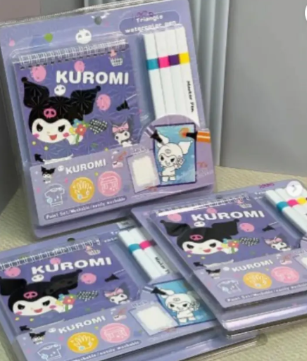 SHREE CHAMUNDA ENTERPRISE Kuromi watercolor book