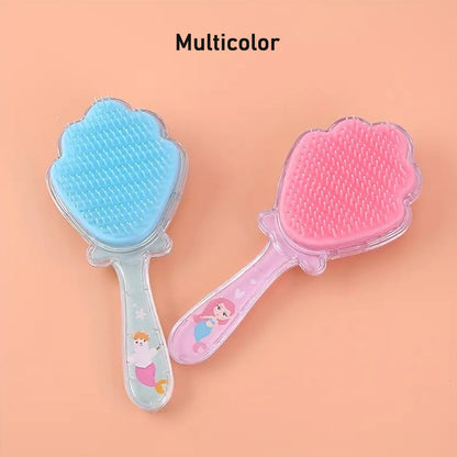 Cartoon Hair Brush Massage Shower Comb Blur Wet Salon (1 Pc ) - click & collect