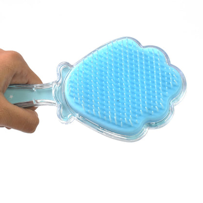 Cartoon Hair Brush Massage Shower Comb Blur Wet Salon (1 Pc ) - click & collect