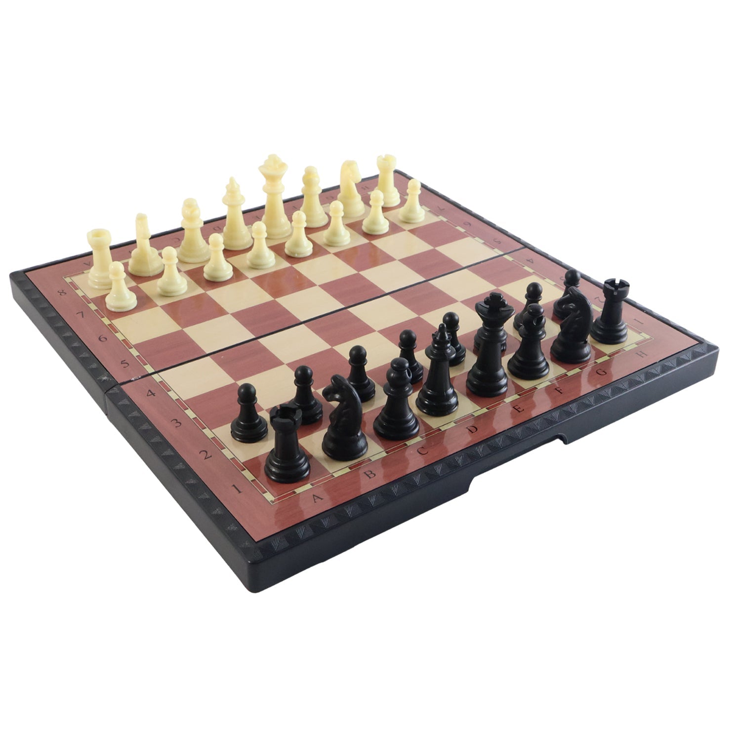 Foldable Magnetic Chess Board Game Set (24 X 24 Cm) - click & collect