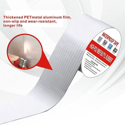 High Polymer Butyl Rubber Waterproof B - grade Tape - 50mm - click & collect