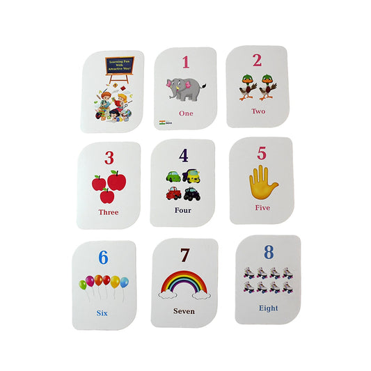 Kid Kraft Early Learner 32 - piece Number Flashcard Set - click & collect