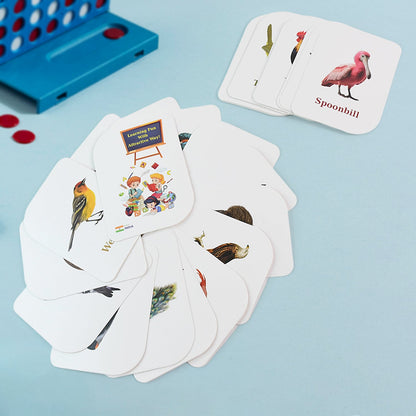 Kidkraft Early Learner Educational Flashcards 32 Birds - click & collect