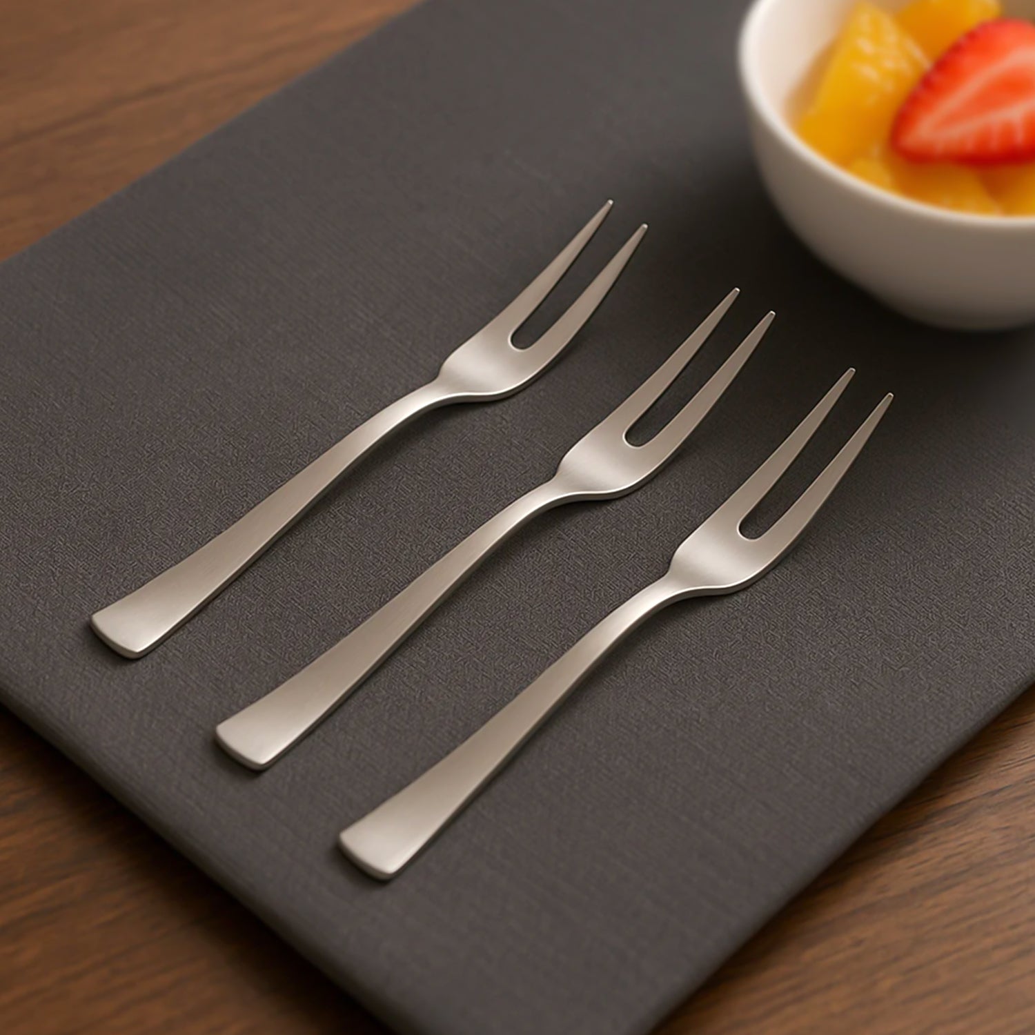 Mini Dessert Fruit Fork - (3 Pc ) - click & collect