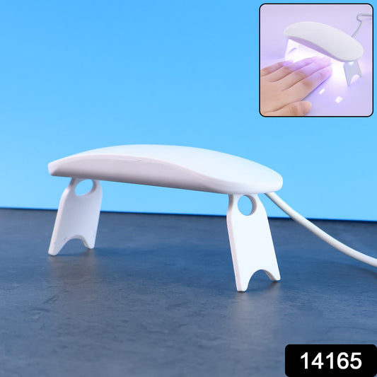 Mini Portable Uv Led Nail Lamp For Gel Nail Polish Curing (1 Pc) - click & collect