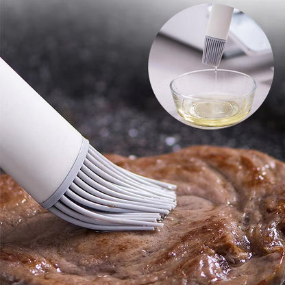 Pastry Brush Basting Brush Bbq Sauce Marinade Meat Silicone Oil Brush (1 Pc) - click & collect