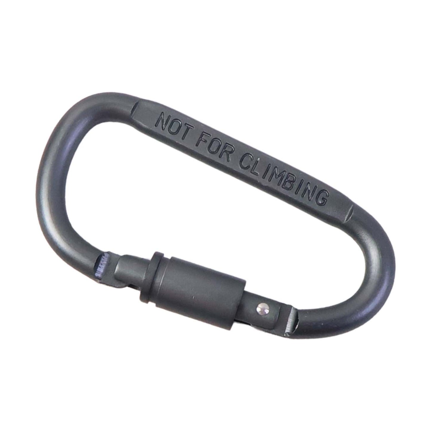 Premium Heavy - duty Metal Carabiner Hook With Screw Lock (1 Pc) - click & collect