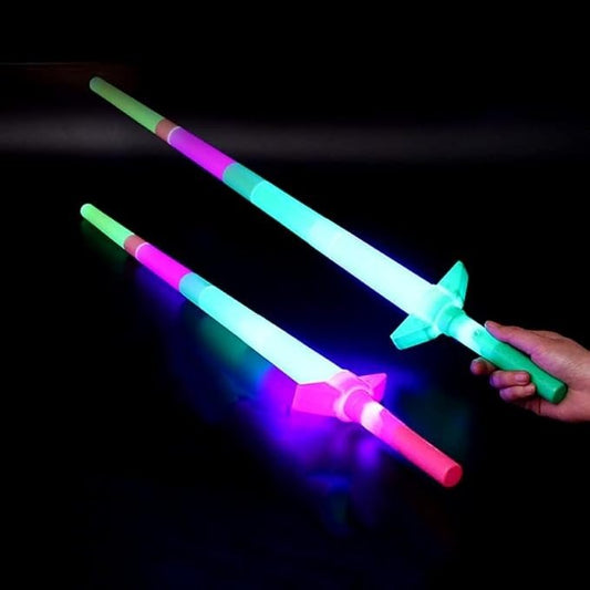 Sword With Led Lights Glow In The Dark Flashing Sword - click & collect